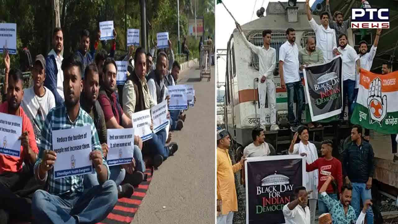 Youth Congress protest in Himachal Pradesh against Rahul Gandhi’s disqualification