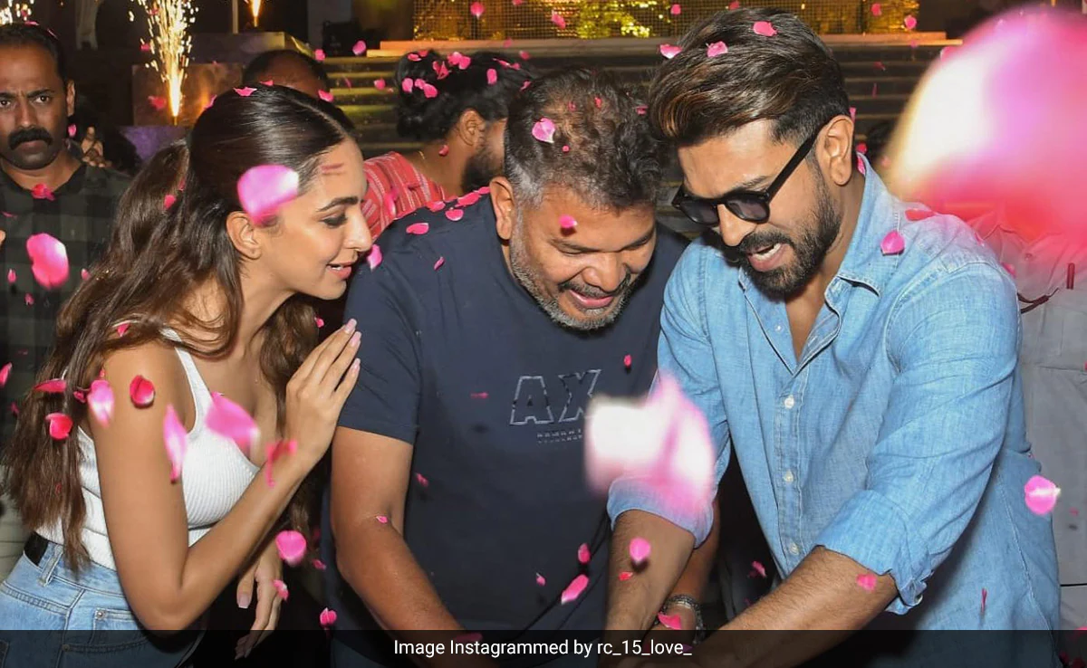 Ram Charan receives pre-birthday surprise from Kiara Advani, ‘RC 15’ team