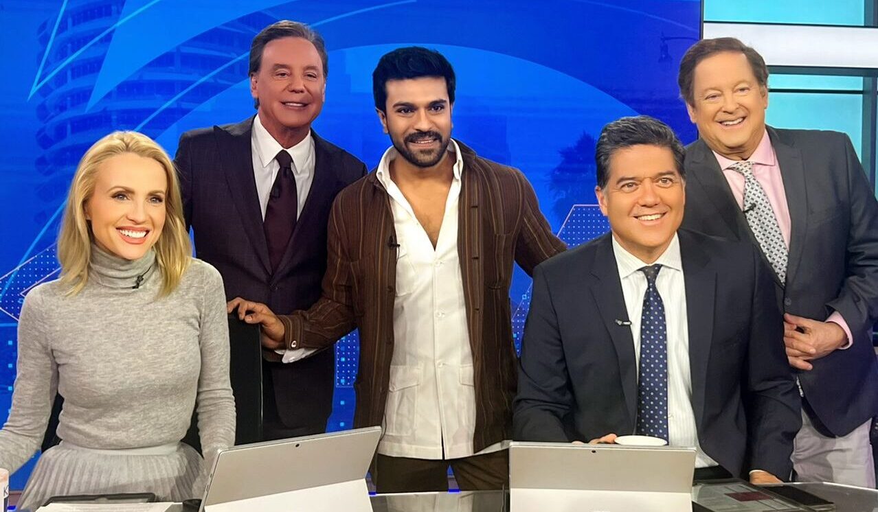 Megastar Ram Charan boasts Indian cinema in the west