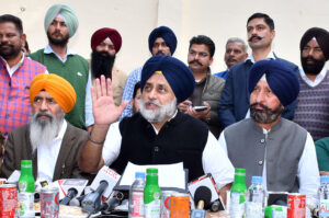 Bishnoi’s interview in jail is collapse of law & order: Sukhbir