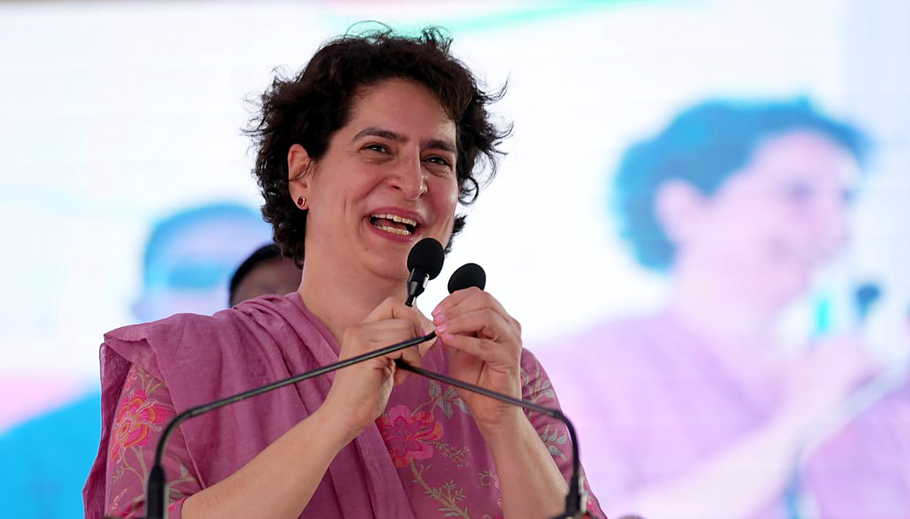 Cong leader Priyanka Gandhi alleges BRS will rule from ‘farmhouse’ if voted in