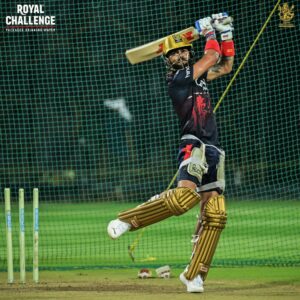 RCB prepares for clash against LSG in home ground