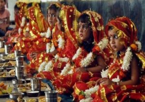 Ashtami Pooja: Girl worship in Navratras