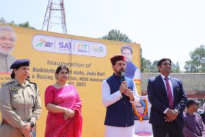 Anurag Thakur unveils modern sports facilities at SAI Hamirpur