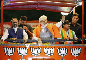 Karnataka’s Mysuru roadshow goes Modi mania