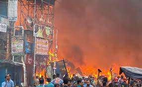 Massive fire at Mexico City’s ‘world’s largest’ wholesale market