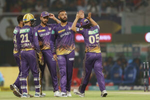 KKR clinch 81-run win, spinners bundle out Challengers for 123