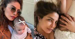 Priyanka Chopra’s daughter Malti Marie Chopra flashes her dazzling smile as she looks at ‘nani’ Madhu Chopra in a new picture