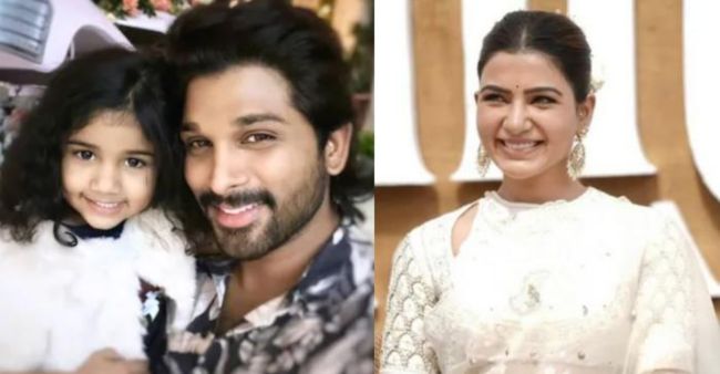 Allu Arjun cheers for his daughter Allu Arha as she makes her debut in Samantha’s Shaakuntalam