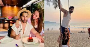 Inside Varun Dhawan’s birthday celebration with wife Natasha Dalal