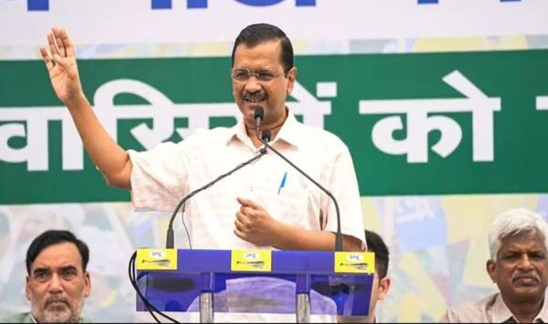 Anti-national elements put Sisodia, Satyendar Jain in jail: Kejriwal