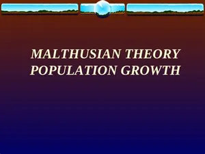 Malthusian Theory: The relationship between natural disasters with population growth