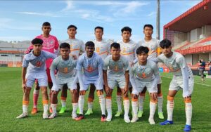 India U-17 football men’s team beat Atletico Madrileno