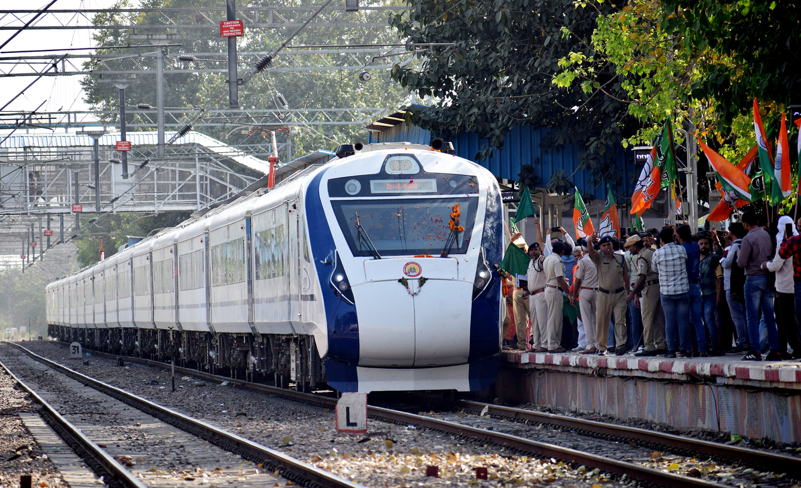 PM Modi launches Vande Bharat trains from Ahmedabad for ten different routes