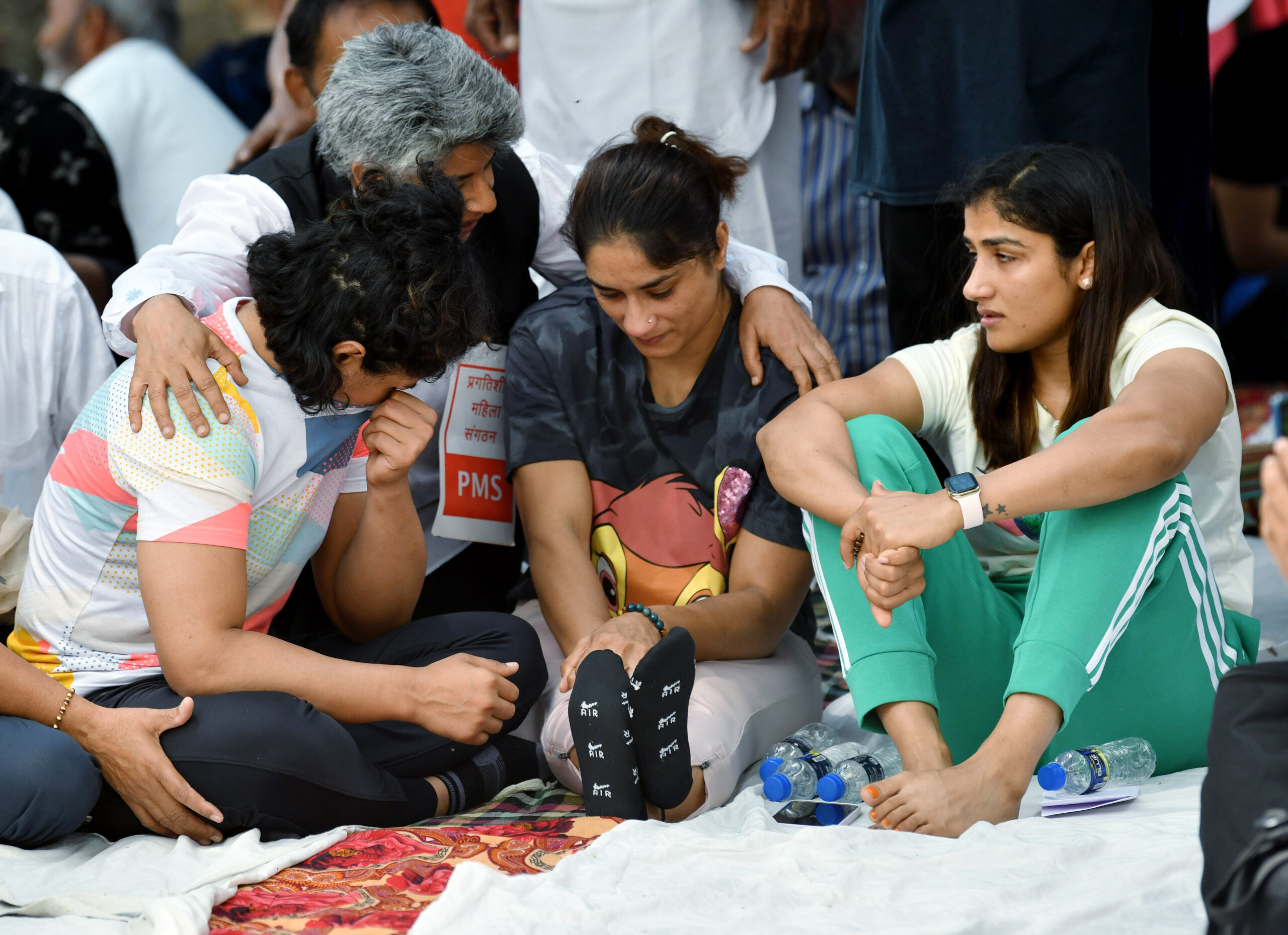 Will continue protest until accused is punished: Sangeeta Phogat