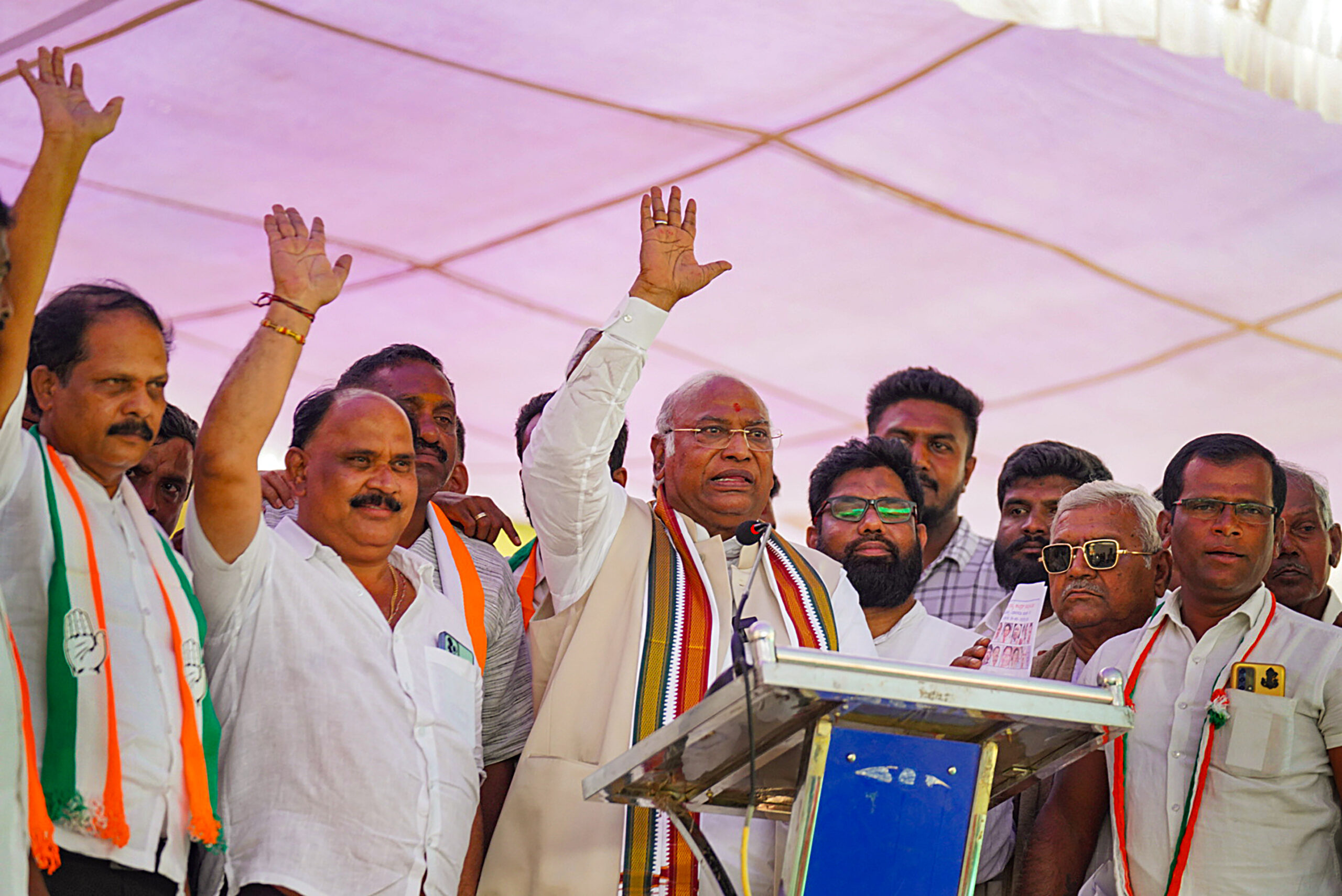 Congress President Mallikarjun Kharge