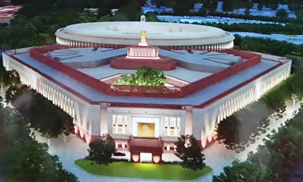 New building of Parliament notified as the Parliament House of India