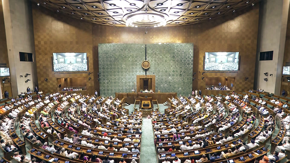 Ceremony for the inauguration of the new Parliament building by PM