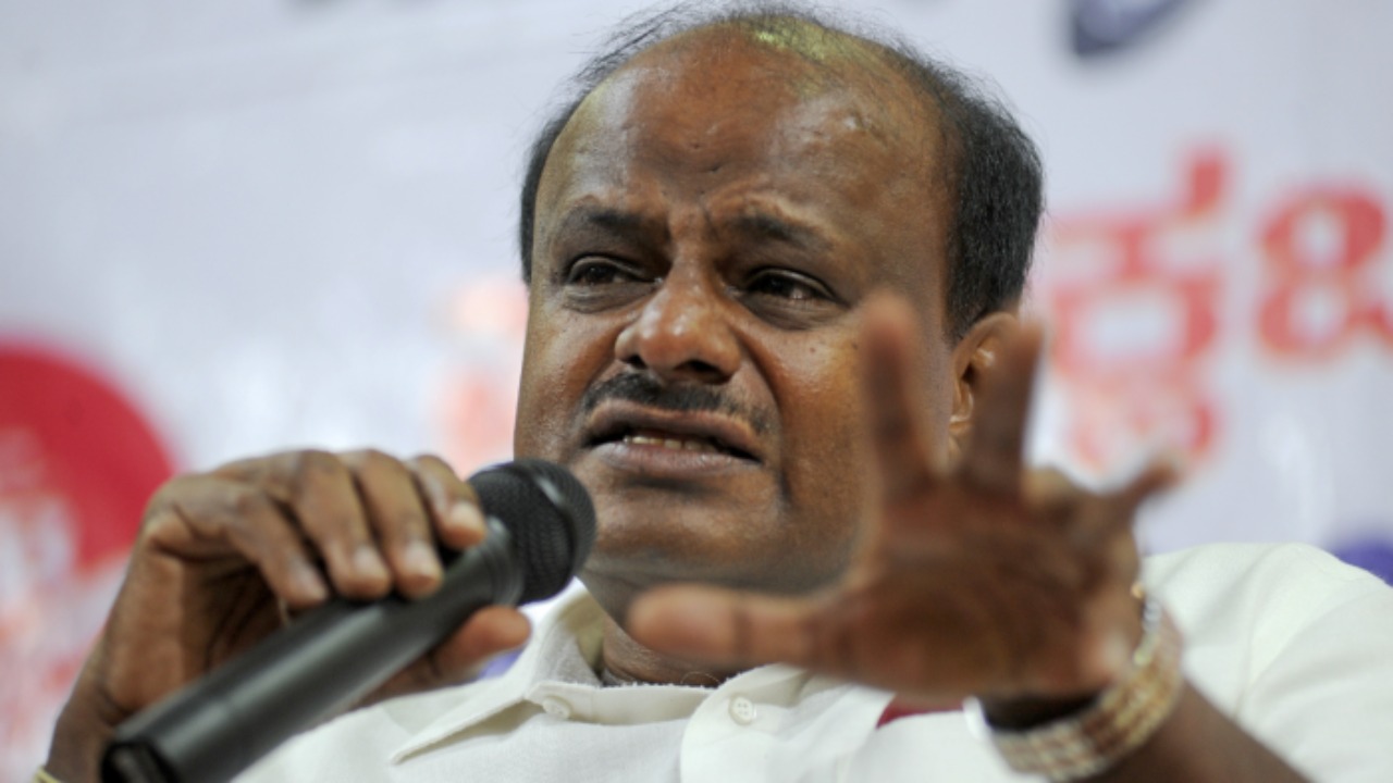 Karnataka former CM Kumaraswamy slams Congress for boycotting of Parliament inauguration