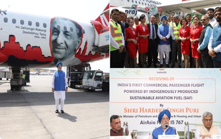 India flies 1st passenger flight using indigenous sustainable aviation fuel