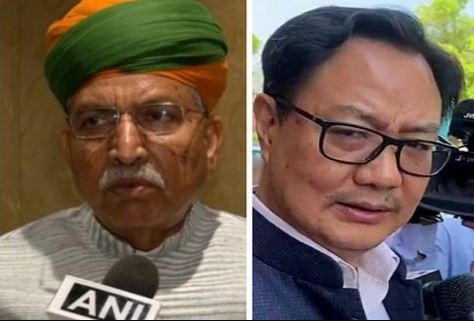 Arjun Meghwal replaces Kiren Rijju as Law Minister in fresh cabinet reshuffle