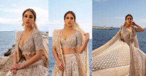 Sara Ali Khan makes her Cannes debut in a stunning lehenga