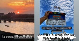 Janhvi Kapoor and Rajkummar Rao announce the wrap of Mr and Mrs Mahi