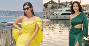 Sunny Leone and Mouni Roy Make Impressive Debut At Cannes 2023