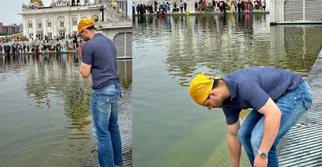 Sooraj Pancholi visits Gurudwara Bangla Sahib after being acquitted in Jiah Khan’s case