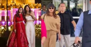 Priyanka Chopra arrives in Delhi for Parineeti Chopra and Raghav Chadha’s engagement- Video Inside