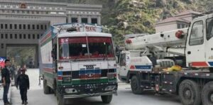 China stops Nepal’s trucks at border point