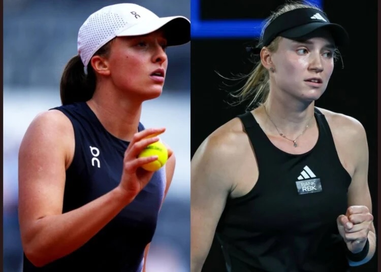 Swiatek, Rybakina drawn in same half of French Open