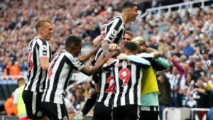 Newcastle united on verge of Champions League qualification