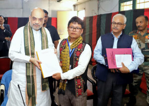 Amit Shah held a meeting with members of civil society organizations in Kangpokpi