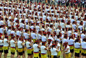 1400 Naga women perform folk dance during Sumi Torimi Hoho celebrations