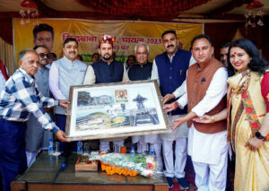 Anurag Thakur felicitated at closing ceremony of Siddha Baba Mela in Chail