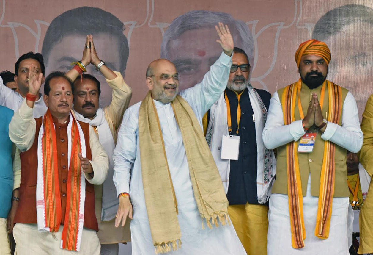 Amit Shah’s Bihar rally aims to shake up the political arithematic