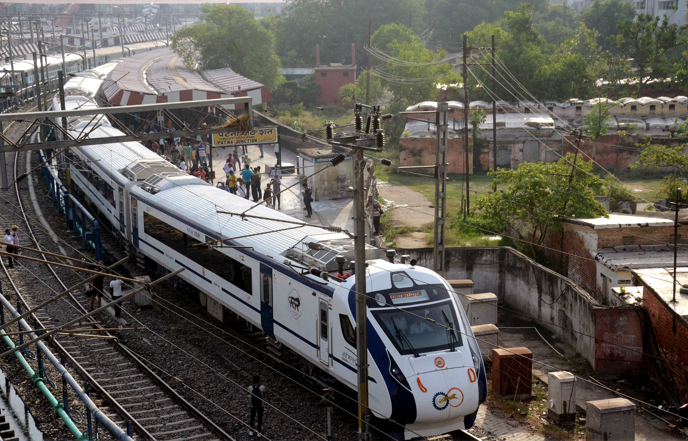 Trial run of  Patna-Ranchi Vande Bharat Express begins