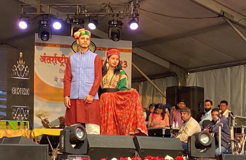 Students showcase Indian Culture: Shimla fashion show celebrates diversity