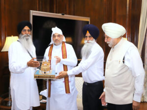 SGPC delegation meets Union Home Minister Amit Shah