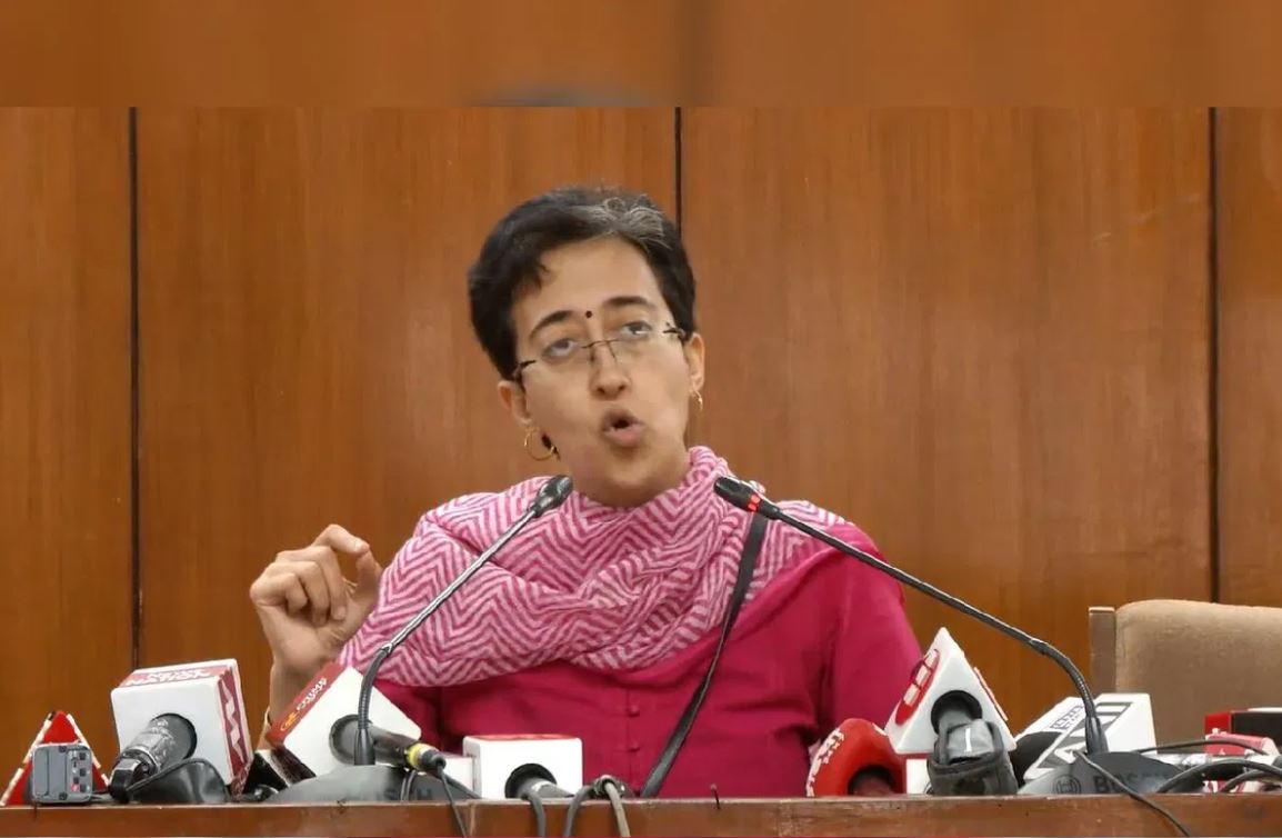 Delhi PWD minister Atishi on waterlogging : Water level now receding gradually, will take a day’s time