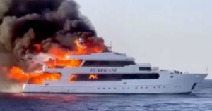 Three Britons dead in Red Sea boat fire