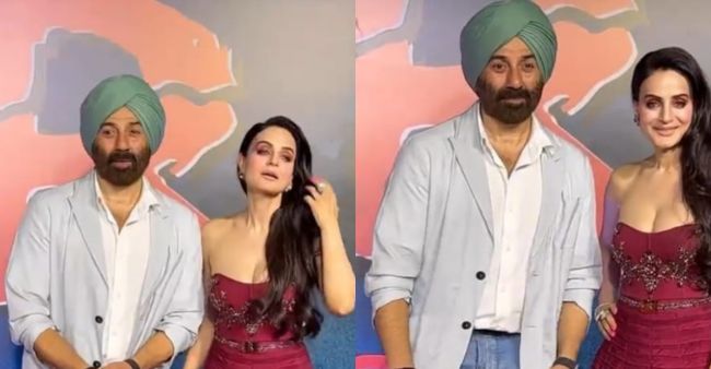 Sunny Deol And Ameesha Patel Reunite At Gadar: Ek Prem Katha Reunion