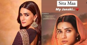 Amid Kiss Controversy At Tirupati, Kriti Sanon Refers To Sita Maa As ‘My Janaki’