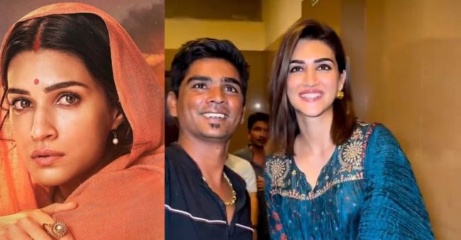 Kriti Sanon Attends Adipurush Screening With Family