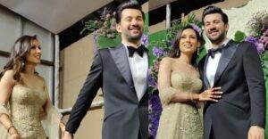 Karan Deol-Drisha Acharya’s Wedding Reception; Celebs Bless Newlyweds