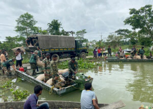 Assam’s flood situation continues to improve; 2.72 lakh people still affected