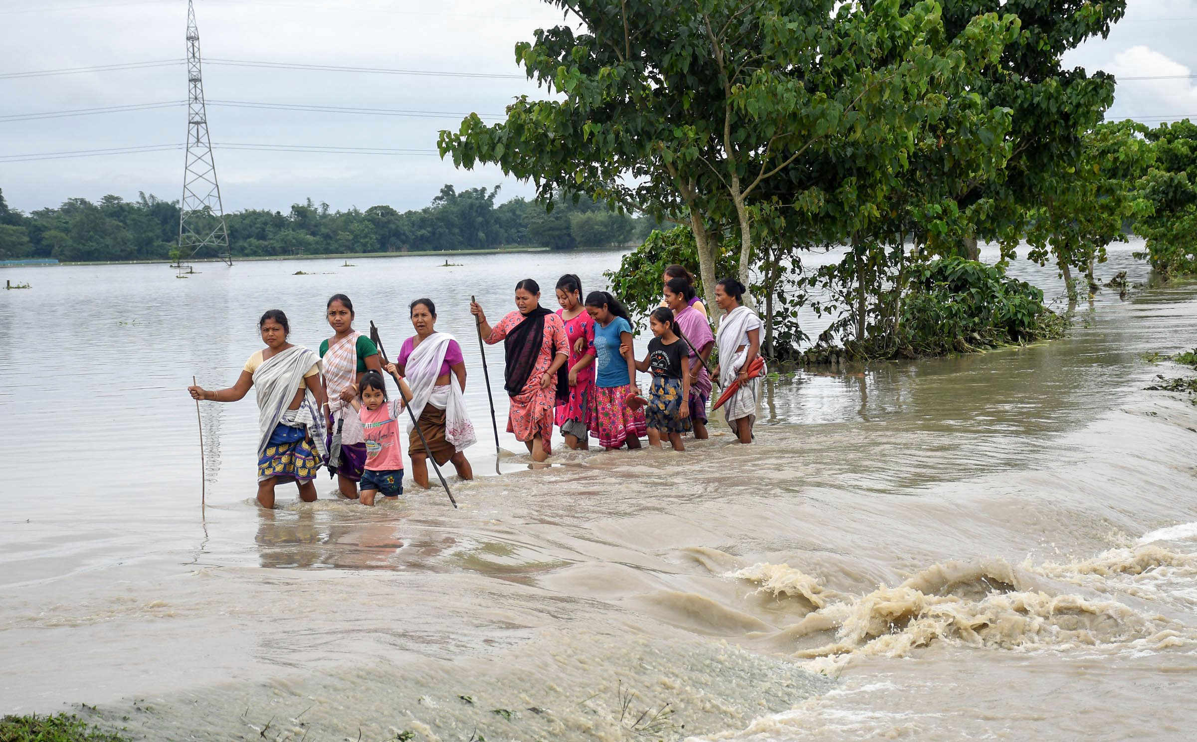 Flood crisis worsens in Assam; around 45,000 people,108 villages currently underwater