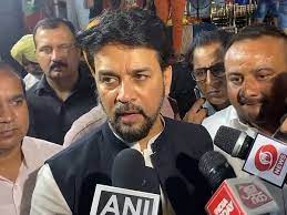 Union Minister Anurag Thakur invites wrestlers for discussion