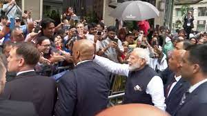 Chants of ‘Modi Modi’,’Bharat Mata Ki Jai’ reverberate in Washington DC to welcome PM Modi